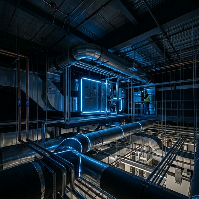 Modern high-end bathroom installation