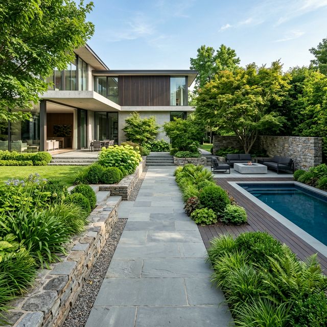 Modern high-end landscape architecture design